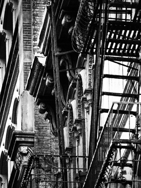 Fire-Escape (BW)