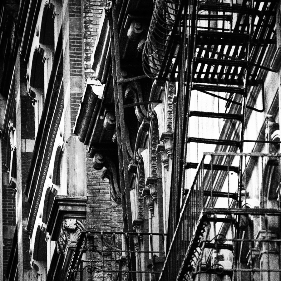 Fire-Escape (BW)