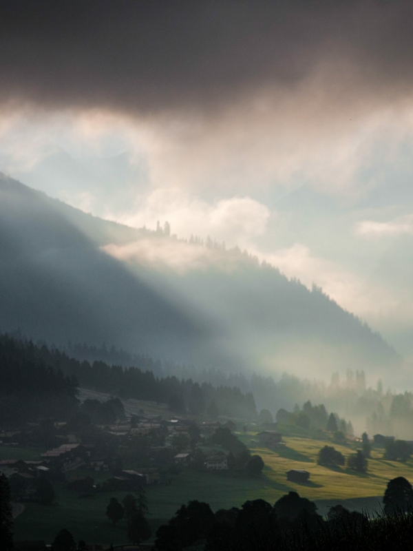 Morning has broken in Klosters
