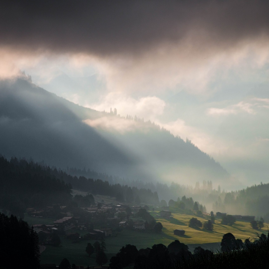 Morning has broken in Klosters