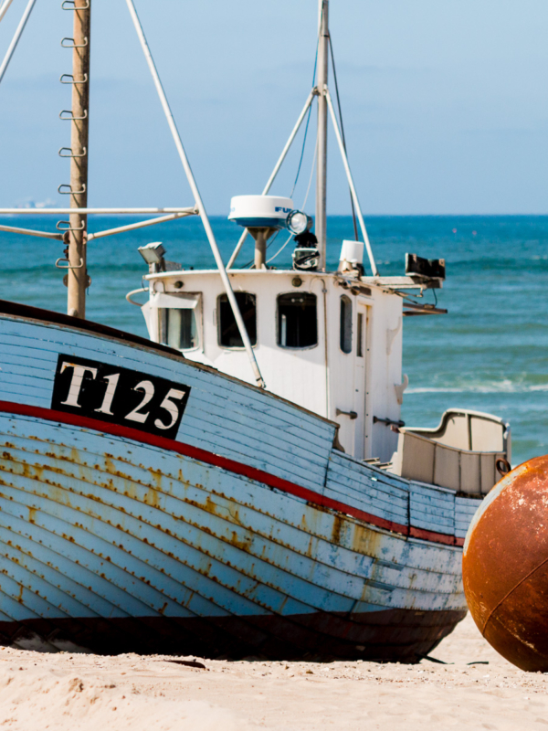 Cutter ashore