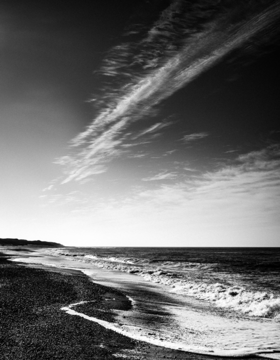 Black and White North Sea