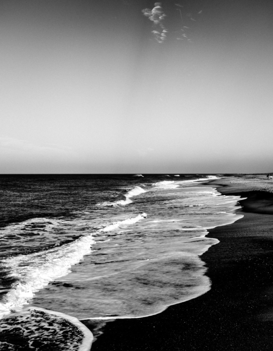 Black and White North Sea