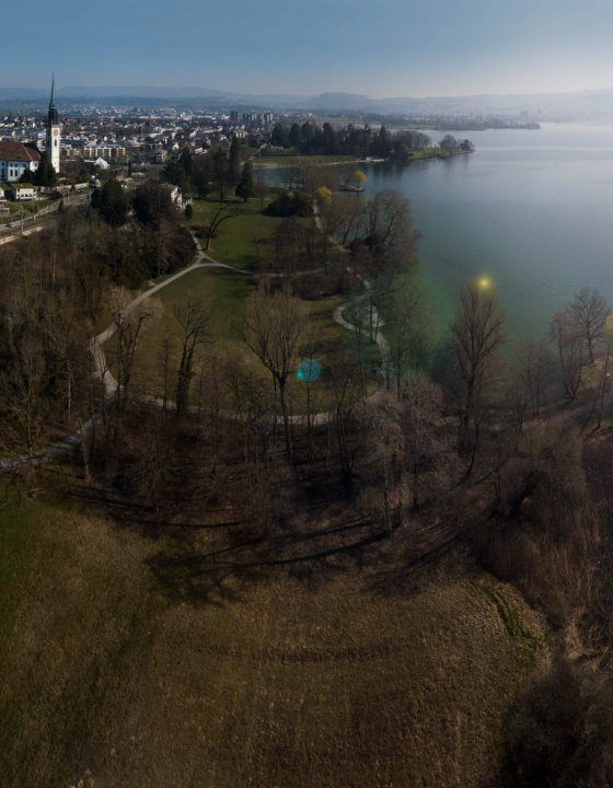 Morning Lights over Villette Park