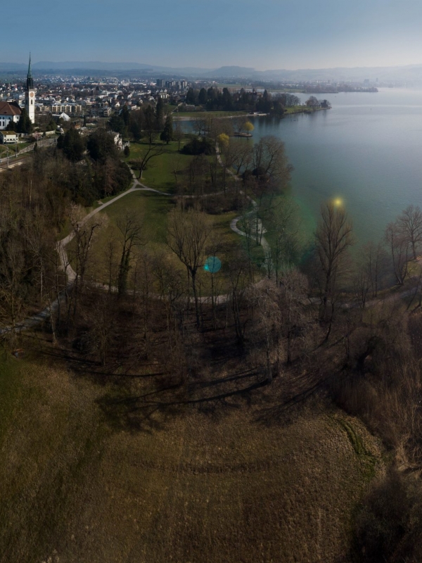 Morning Lights over Villette Park