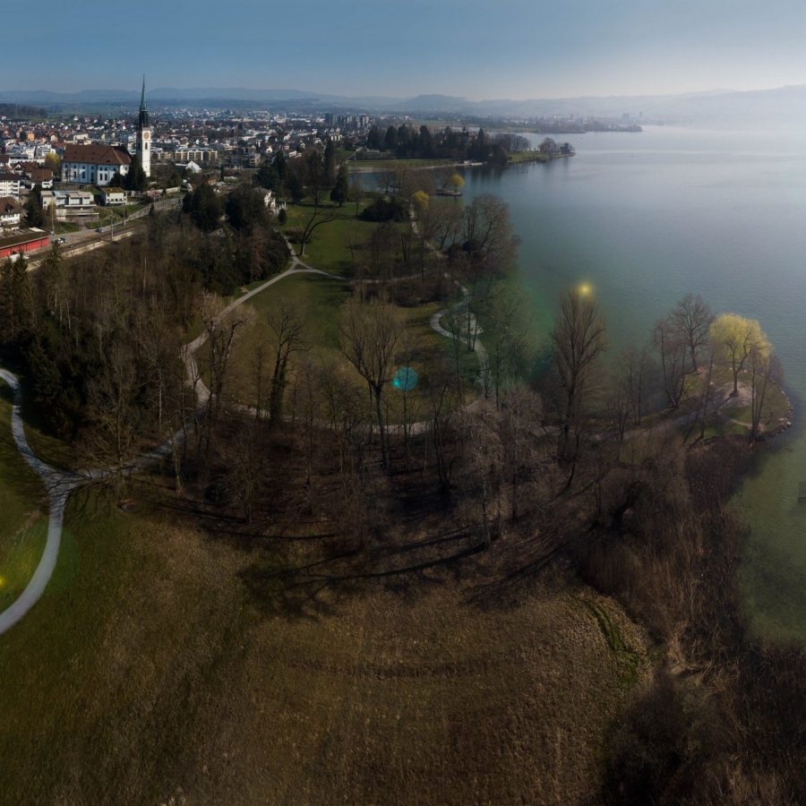 Morning Lights over Villette Park